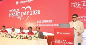হৃদয়ের কোনো সংকেত অবহেলা করা যাবে না: স্বাস্থ্যমন্ত্রী