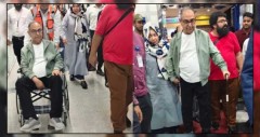দ্বিতীয় দফায় চিকিৎসা শেষে দেশে ফিরলেন মির্জা আব্বাস