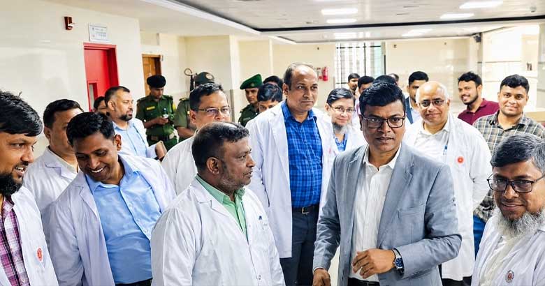 ৫০০ শয্যার নতুন ভবনের বহির্বিভাগ চালু