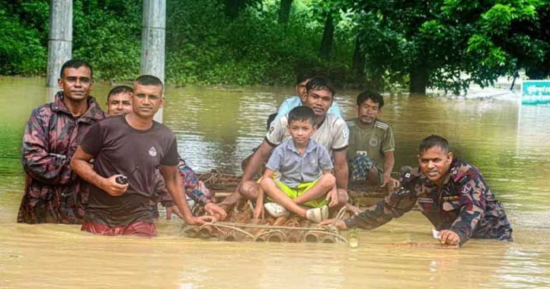 বন্যাকবলিত ১১ জেলায় বিজিবি মোতায়েন
