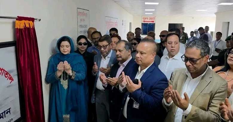 কুর্মিটোলা হাসপাতালে ৫০ শয্যার আইসিইউ উদ্বোধন 