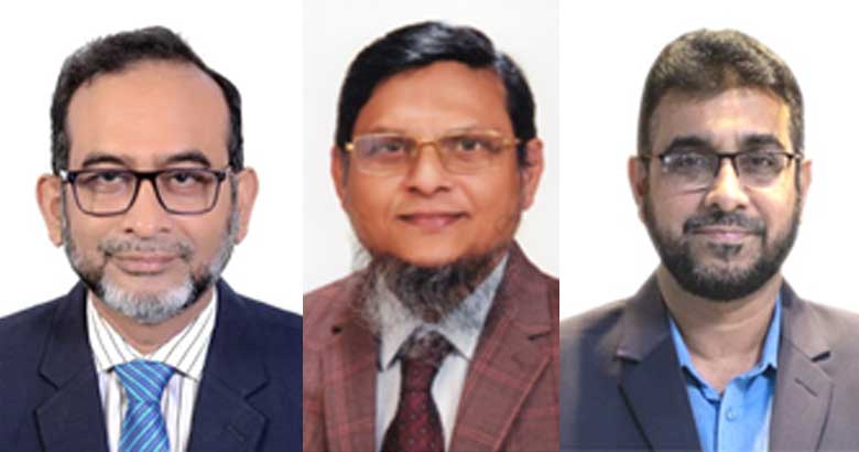 এএসএলডিবির সভাপতি অধ্যাপক শাহিনুল, সম্পাদক ডা. মাহমুদ, কোষাধ্যক্ষ ডা. সেতু