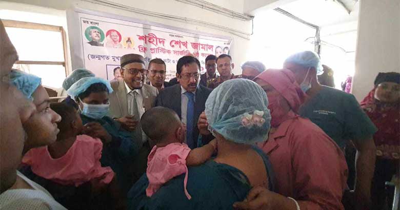 বিএসএমএমইউতে জন্মগত ঠোঁট-তালু কাটা রোগীদের ফ্রি অস্ত্রোপচার