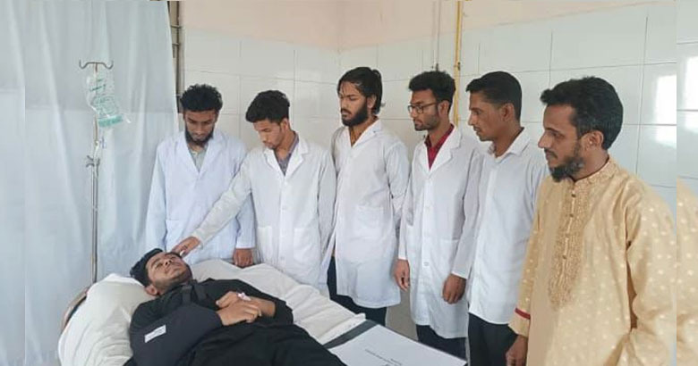 সৈয়দ নজরুল ইসলাম মেডিকেলে ঘুমন্ত শিক্ষার্থীকে নির্যাতনের অভিযোগ