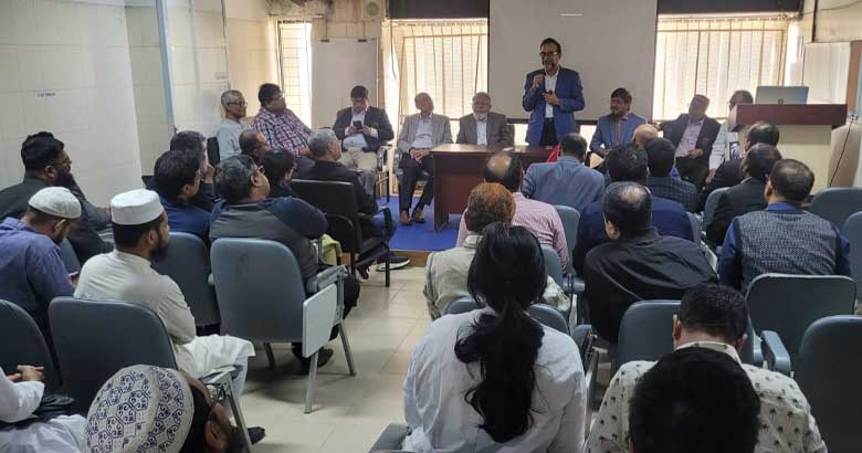 বিএসএমএমইউ ভিসির সঙ্গে গ্যাস্ট্রোএন্টারোলজি সোসাইটির নবগঠিত কমিটির মতবিনিময়