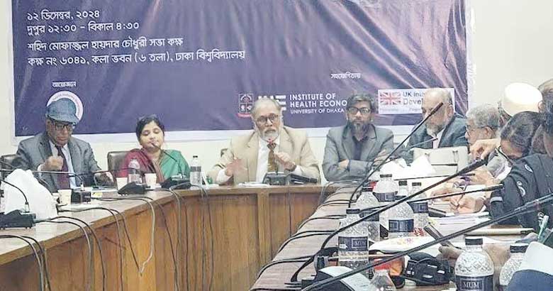 চিকিৎসায় বিদেশনির্ভরতা কমাতে কাজ করছে সরকার: অধ্যাপক সায়েদুর রহমান