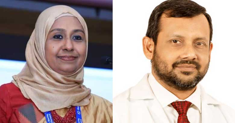 গ্লকোমা সোসাইটির সভাপতি জাকিয়া সুলতানা, সম্পাদক সিদ্দিকুর রহমান