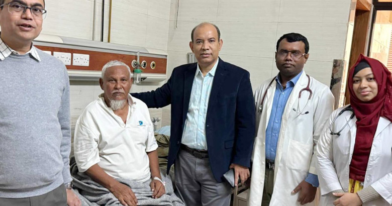 এনআইসিভিডিতে দেশের প্রথম রোবটিক সার্জারি