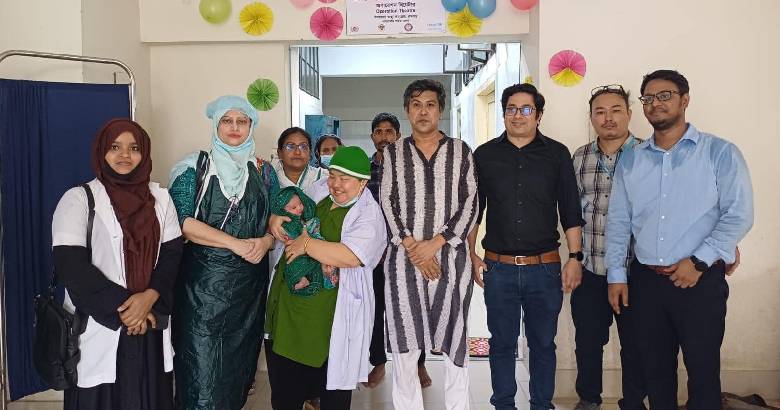 প্রথমবারের মতো খাগড়াছড়ির রামগড়ে সিজারিয়ান অপারেশন