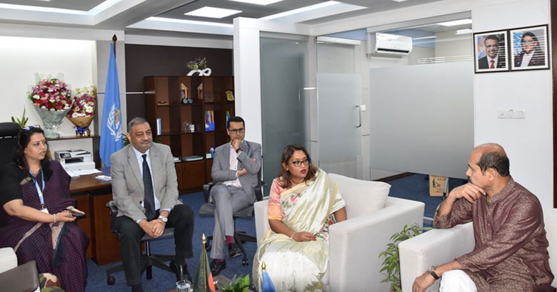 ডিএনসিসির স্বাস্থ্যসেবার উন্নয়নে সহায়তার আশ্বাস বিশ্ব স্বাস্থ্য সংস্থার