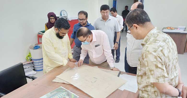 সিলেট সদর হাসপাতাল পরিদর্শন স্বাস্থ্য অধিদপ্তরের মহাপরিচালকের