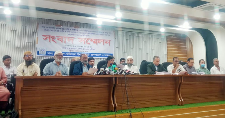 ‘অবহেলায় মোল্লা কলেজের শিক্ষার্থীর মৃত্যুর অভিযোগ ভিত্তিহীন’