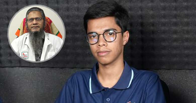 অধ্যাপক কামরুলকে দেখে অনুপ্রাণিত ফাইয়াজ মেডিকেল ভর্তি পরীক্ষায় চতুর্থ