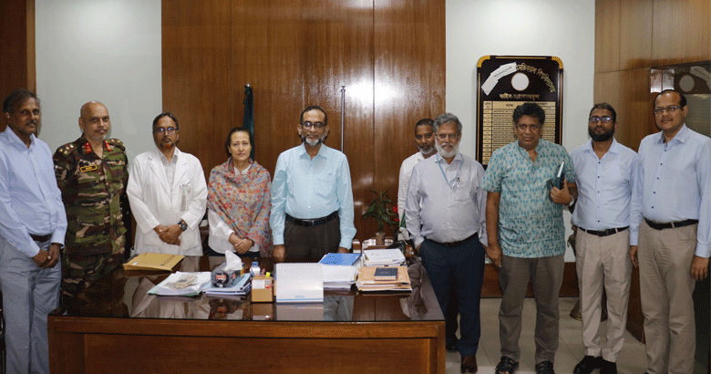 সংক্রমণ প্রতিরোধ-নিয়ন্ত্রণে বিএমইউকে সহায়তা করবে বিশ্ব স্বাস্থ্য সংস্থা