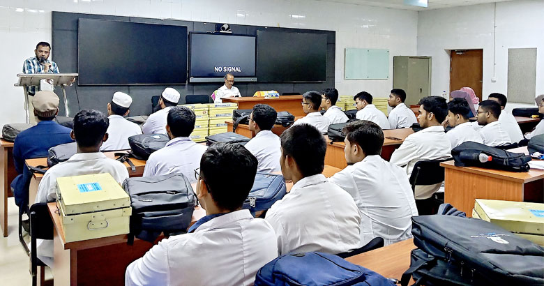 বিনামূল্যে ৬৪ শিক্ষার্থীকে মানবকঙ্কাল দিলো বোনস ব্যাংক এসএসএমসি