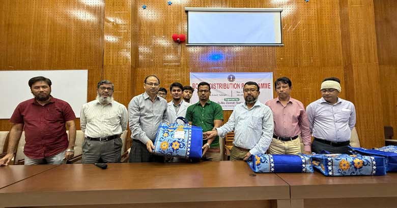 সুনামগঞ্জ মেডিকেল কলেজে মানবকঙ্কাল বিতরণ