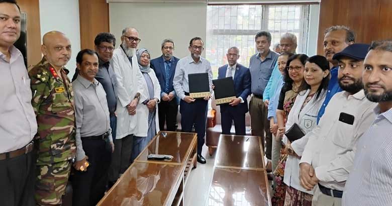 সংক্রমণ প্রতিরোধে বিএমইউ ও ডব্লিউএইচওর সমঝোতা চুক্তি