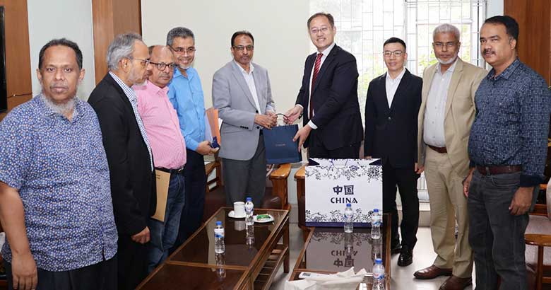 বিএমইউ ভিসির সঙ্গে চীনের কাউন্সিলরের সাক্ষাৎ, জয়েন্ট সার্জারি ক্লিনিক চালুর উদ্যোগ