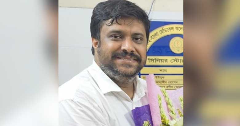 বরিশাল বিভাগীয় স্বাস্থ্যের নতুন সহকারী পরিচালক ডা. মুনয়েম সাদ