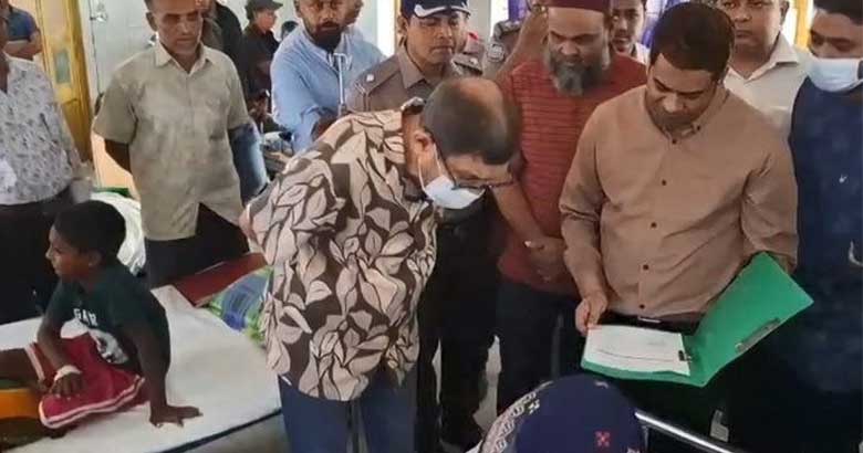 চরভদ্রাসন উপজেলা স্বাস্থ্য কমপ্লেক্সে পরিদর্শনে স্বাস্থ্যমন্ত্রী, টিএফপিএ’র বিরুদ্ধে ব্যবস্থা গ্রহণের নির্দেশ