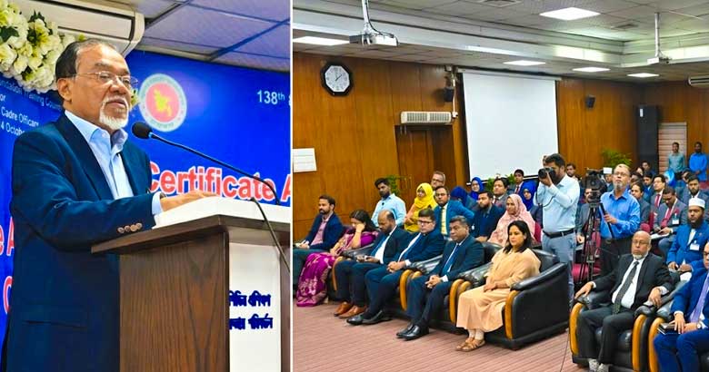 চিকিৎসাসেবায় কৃত্রিম বুদ্ধিমত্তা ব্যবহারের পরামর্শ জনপ্রশাসন উপদেষ্টার