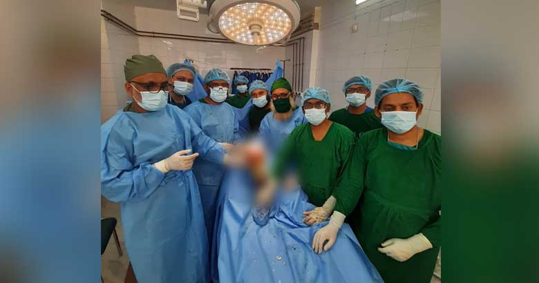 রামেক হাসপাতালে নতুন অধ্যায়, প্রথমবারের মতো সম্পূর্ণ হাঁটু প্রতিস্থাপন