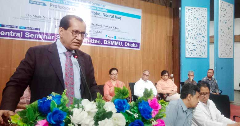 ‘চক্ষু পরীক্ষার মাধ্যমে জানা যায় রোগের পূর্বাভাস’