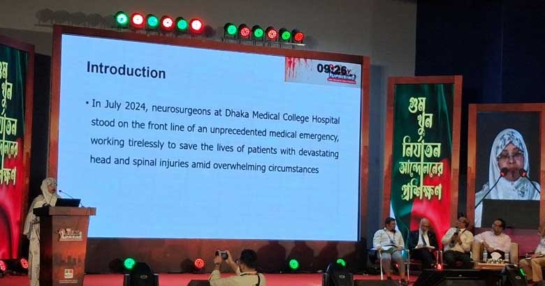 জুলাইয়ের স্মৃতি মুছে ফেলা সম্ভব নয়, হৃদয় ও পেশায় বেঁচে থাকবে